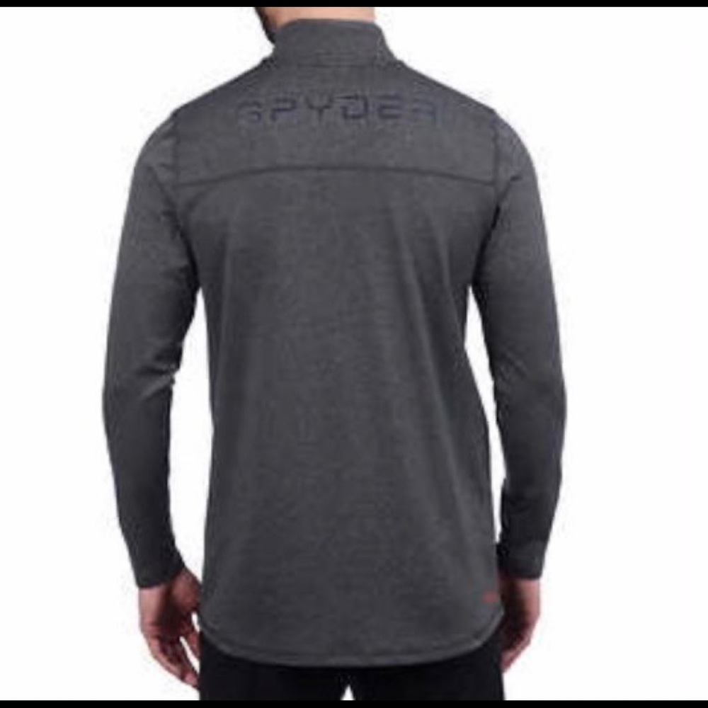 Spyder‎ performace pullover with 1/4 zip large - Picture 2 of 7